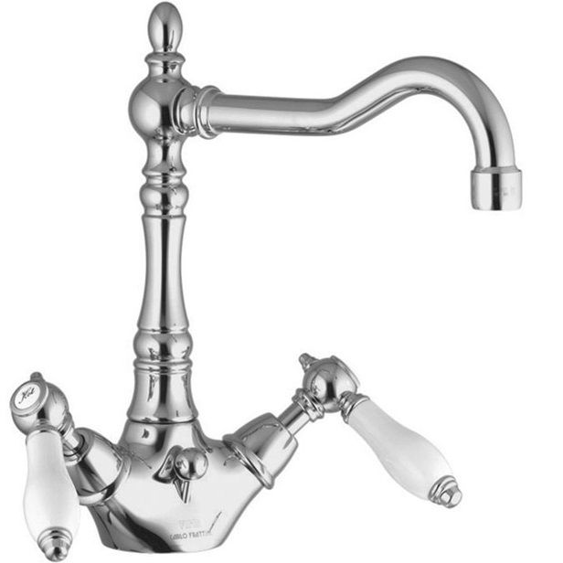 Смеситель для раковины Fima Carlo Frattini Herend F5411CNCR (хром), с донным клапаном