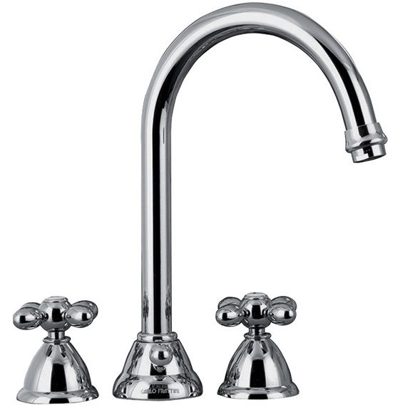 Смеситель для раковины Fima Carlo Frattini Olivia F5001CR (хром), с донным клапаном