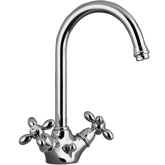 Смеситель для раковины Fima Carlo Frattini Olivia F5021CR (хром), с донным клапаном