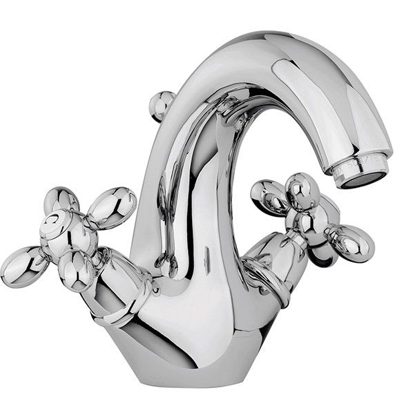 Смеситель для раковины Fima Carlo Frattini Olivia F5041CR (хром), с донным клапаном