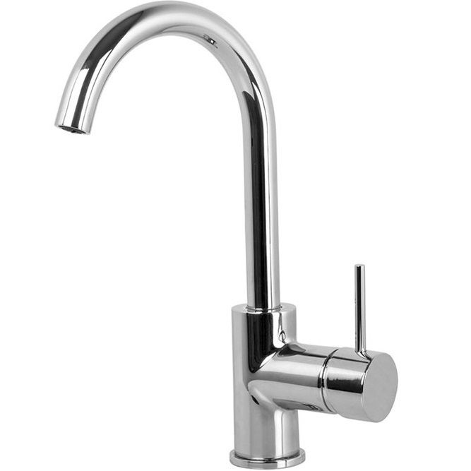 Смеситель для раковины Fima Carlo Frattini Spillo Up F3041CR.1 (хром), с донным клапаном