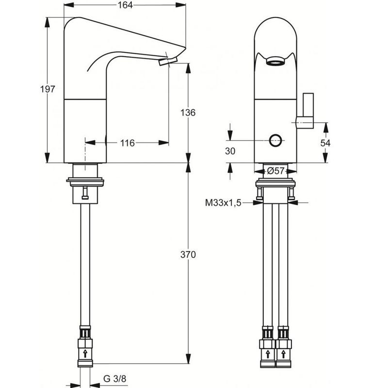 Смеситель для раковины Ideal Standard Ceraplus A4153AA
