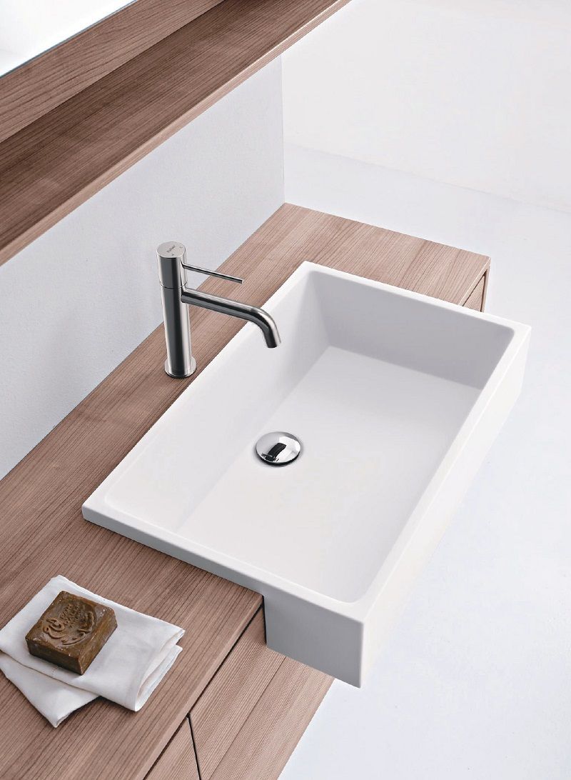 Смеситель для раковины Raiber Graceful RP-001 (хром), без донного клапана