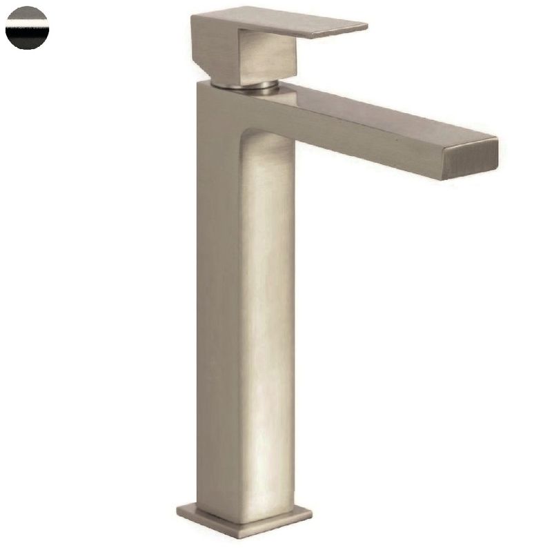 Смеситель для раковины Remer Absolute Brushed Nickel AU11LNP (никель брашированный глянц.)