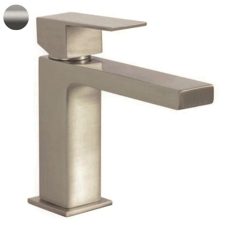Смеситель для раковины Remer Absolute Matt Brushed Nickel AU12NPO (никель брашированный мат.)