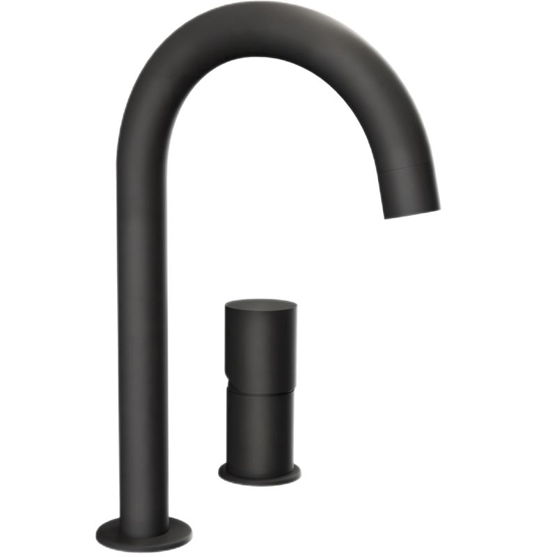 Смеситель для раковины Remer Edge EG557NO (черный матовый), без донного клапана