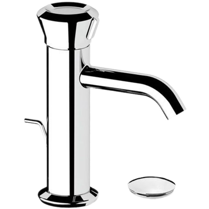 Смеситель для раковины Remer Element ET10 (хром), с донным клапаном