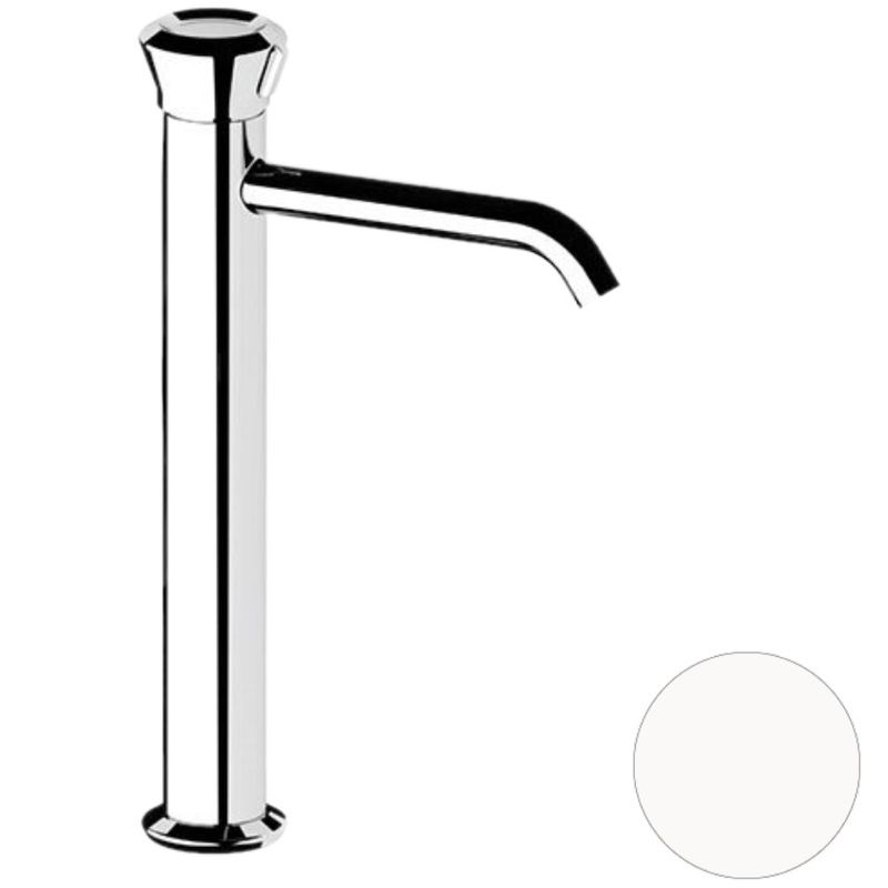 Смеситель для раковины Remer Element ET11LXLBO (белый матовый), без донного клапана