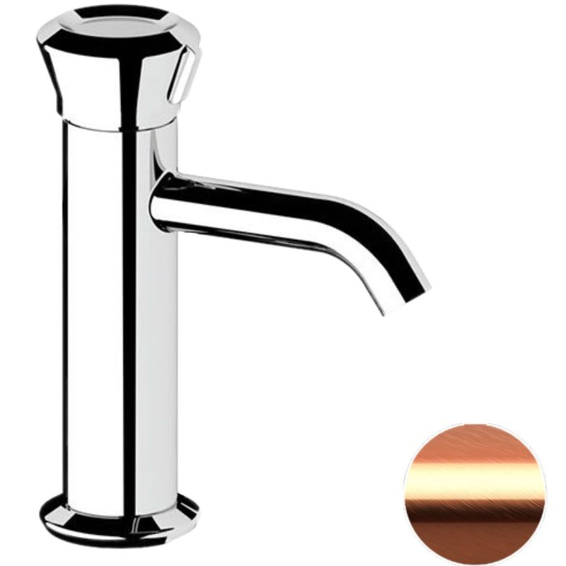 Смеситель для раковины Remer Element ET12RP (медь брашированная), без донного клапана