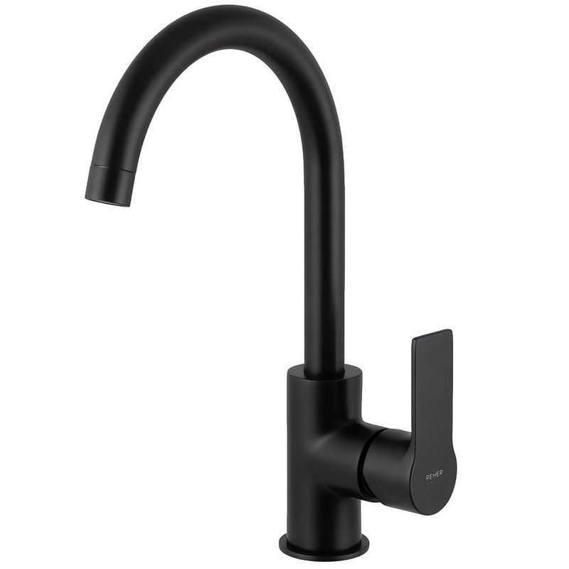 Смеситель для раковины Remer Energy Matt Black EY72NO (черный матовый)