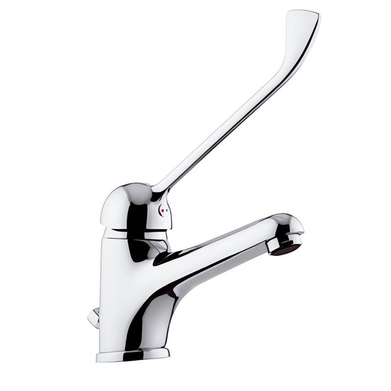 Смеситель для раковины Remer Kiss K14L (хром), локтевой, медицинский
