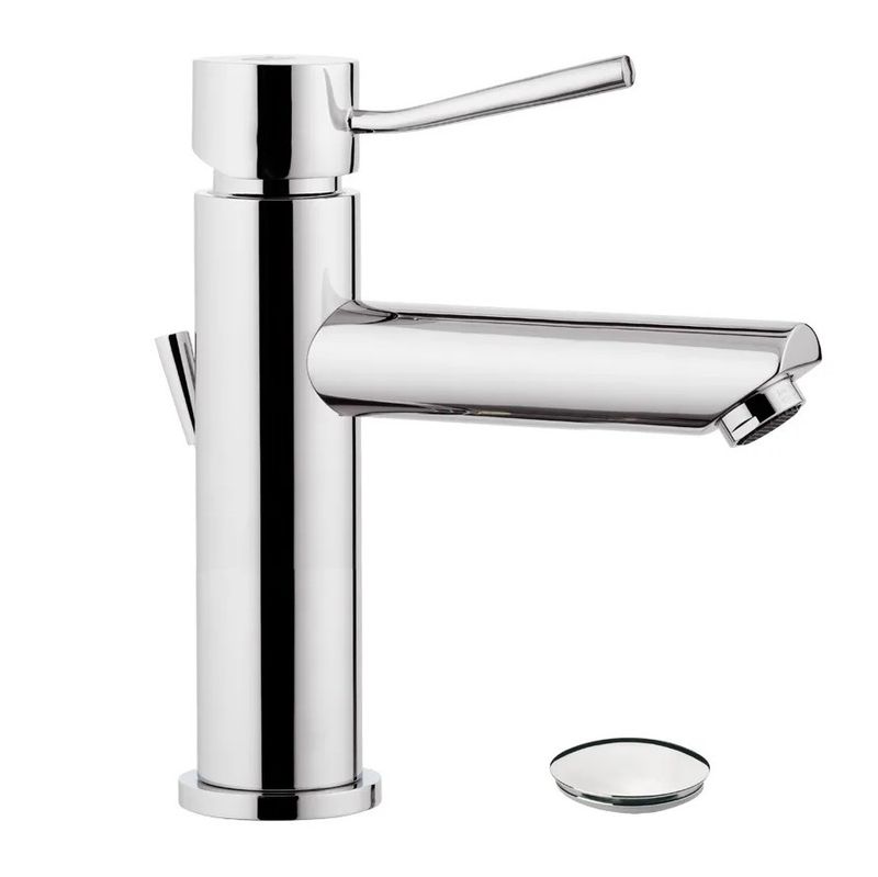 Смеситель для раковины Remer Minimal N10A (хром), с донным клапаном
