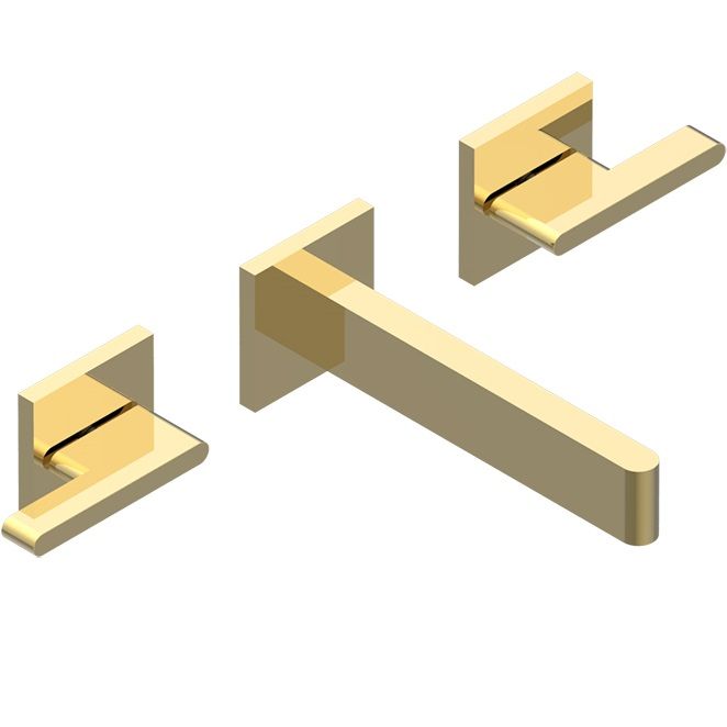 Смеситель для раковины скрытого монтажа ICON-X metal U7H-F01-40GB (золотой)