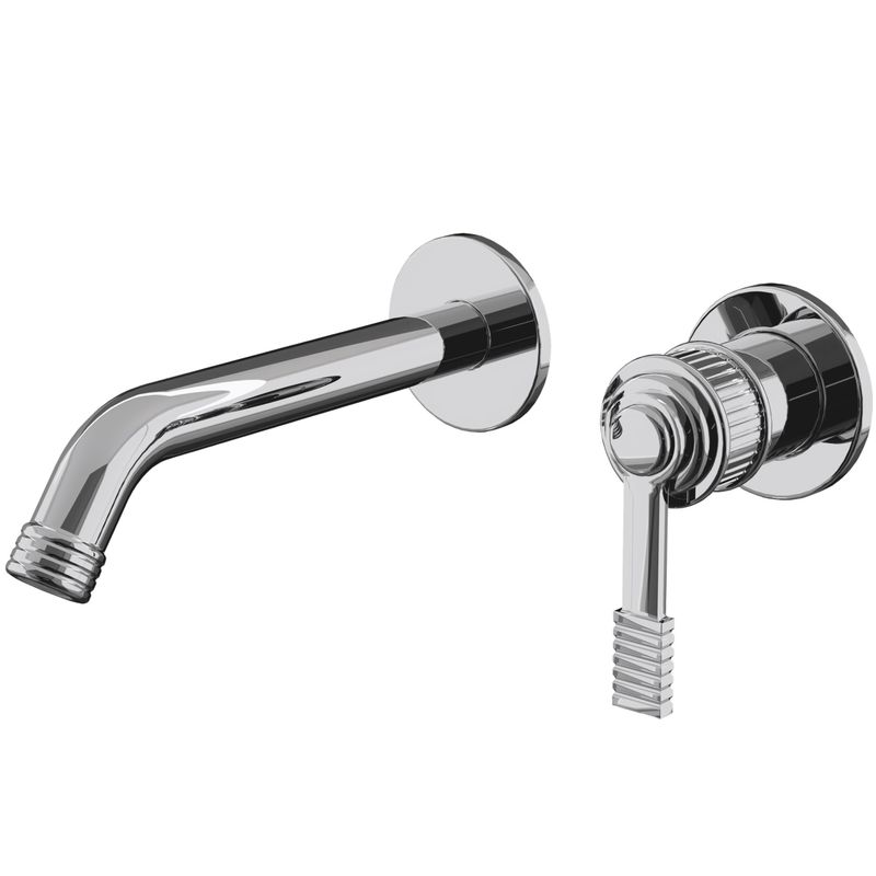 Смеситель для раковины скрытого монтажа Remer Atelier AL15P (хром)