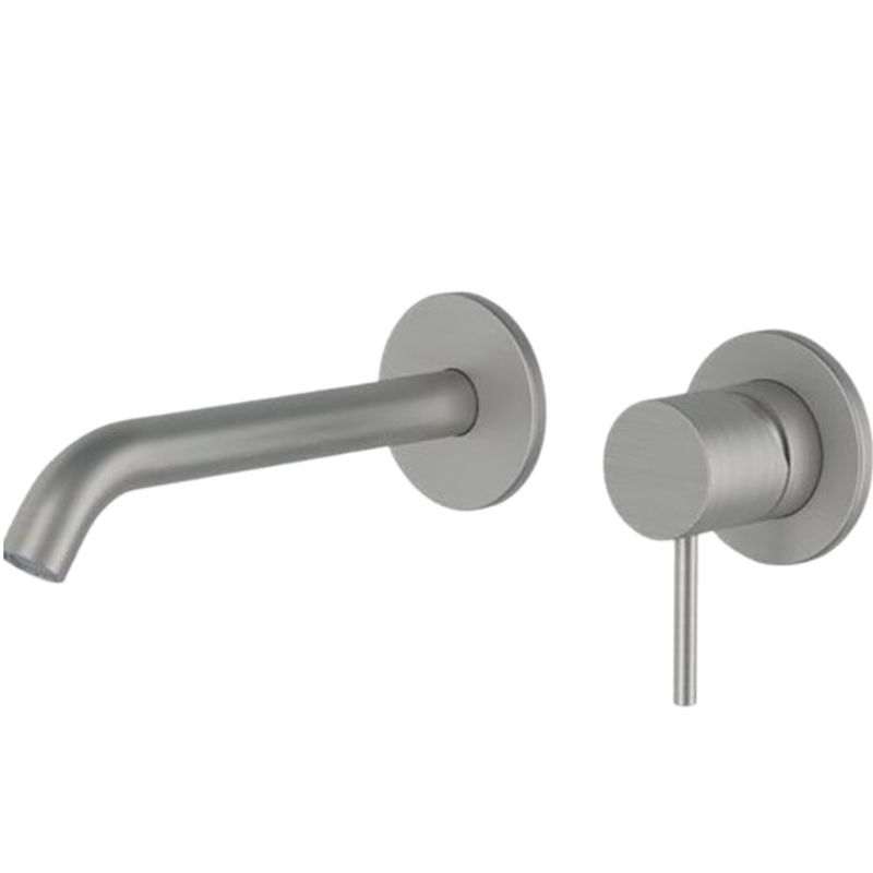 Смеситель для раковины скрытого монтажа Remer X Style Inox SSX15P (сталь)