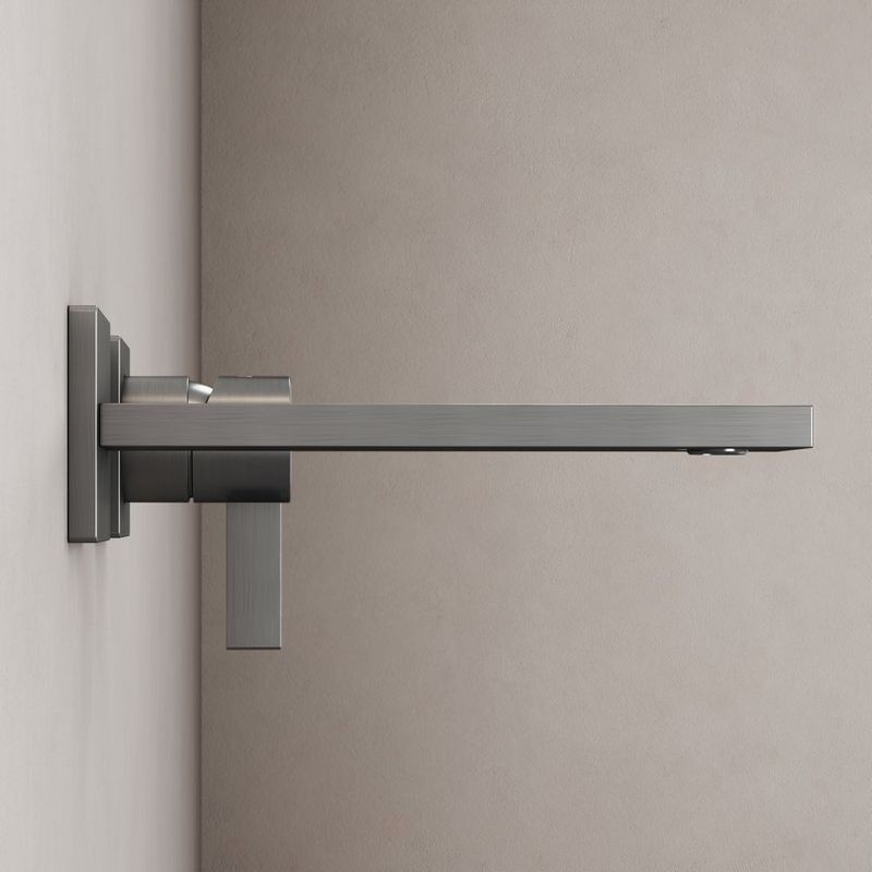 Смеситель для раковины скрытого монтажа Sancos Линн (Linn) SC9021GG (вороненая сталь), с внутренней частью