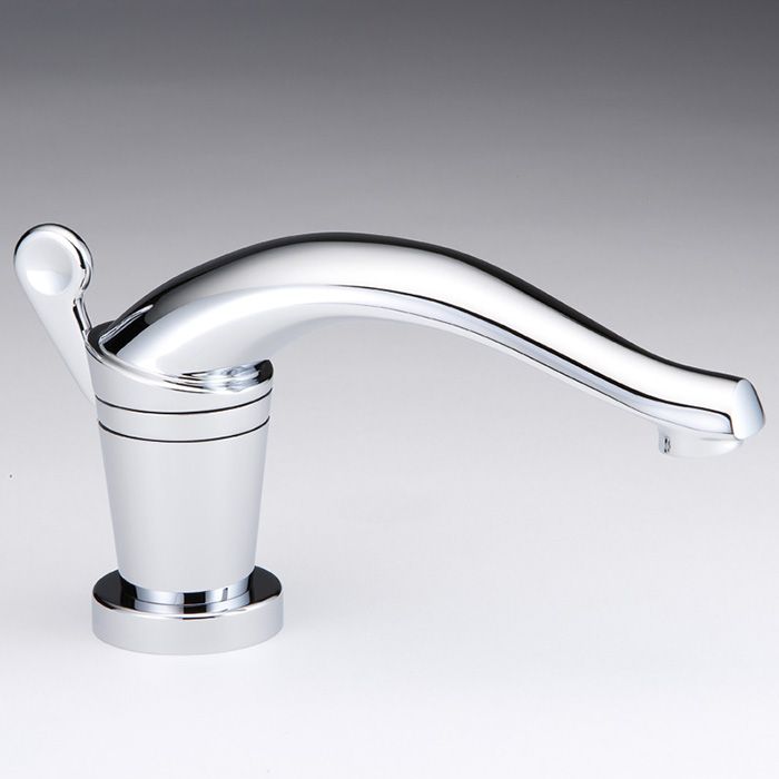 Смеситель для раковины THG Bagatelle metal U3B-A02-6506 (хром), с донным клапаном