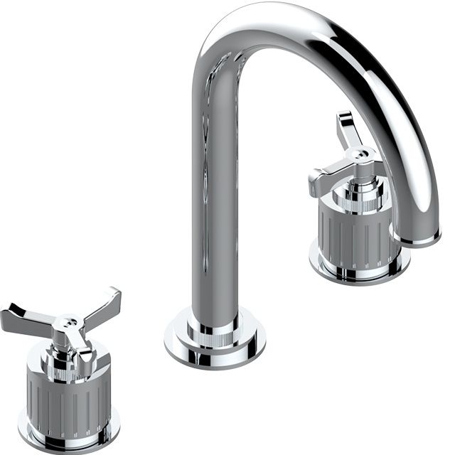 Смеситель для раковины THG Hamptons G4R-A02-152 (хром), с донным клапаном