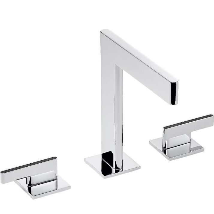 Смеситель для раковины THG ICON-X Carbone gold U7T-A02-151 (хром), с донным клапаном