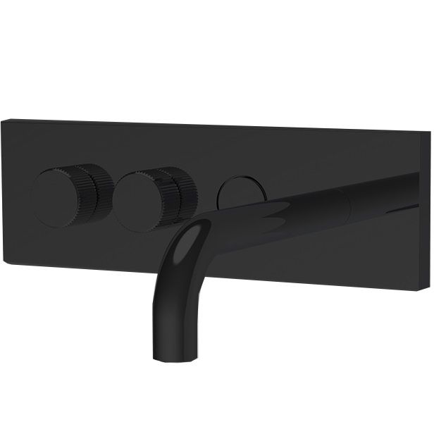 Смеситель для раковины встраиваемый Fima Carlo Frattini Switch F5951LX5180NS (черный матовый)