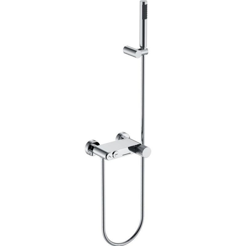 Смеситель для ванны Boheme Stick Linea 123-CRCR.3 (хром), с душевой лейкой