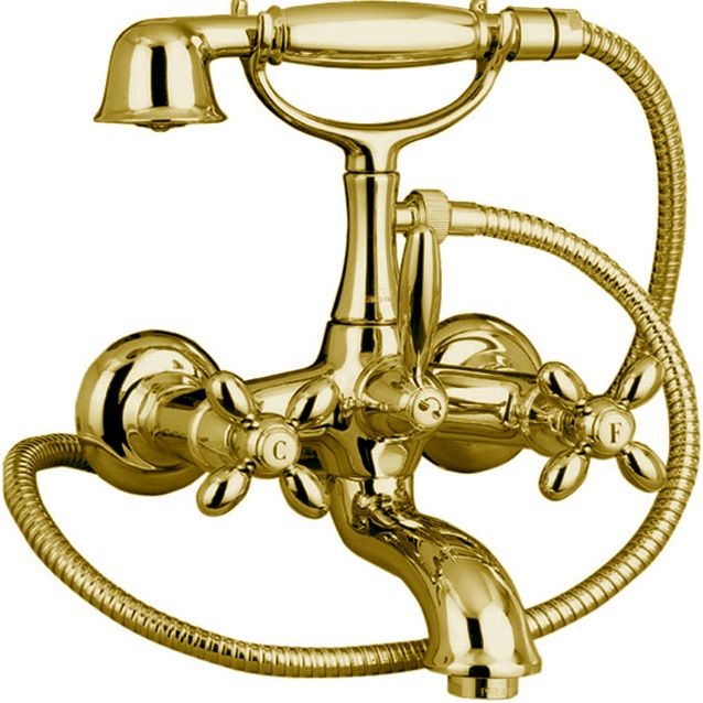 Смеситель для ванны Fima Carlo Frattini Olivia F5004OR (золотой)