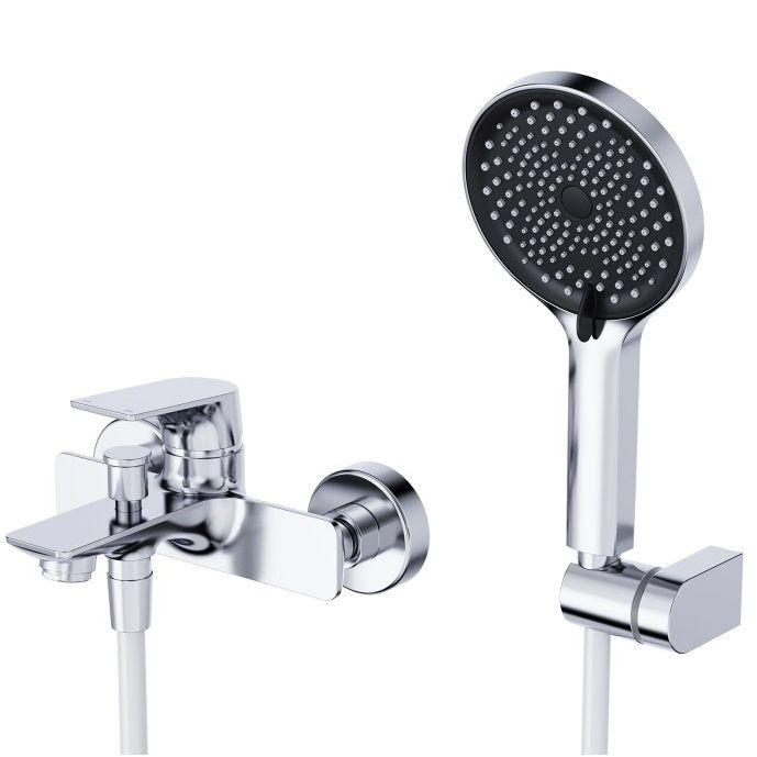 Смеситель для ванны и душа BelBagno Marino MARINO-VASM-CRM (хром)