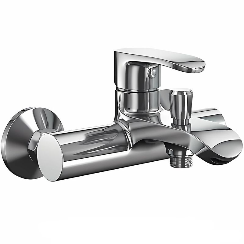 Смеситель для ванны и душа Ceramica Nova A.V.O 70025CH (хром)