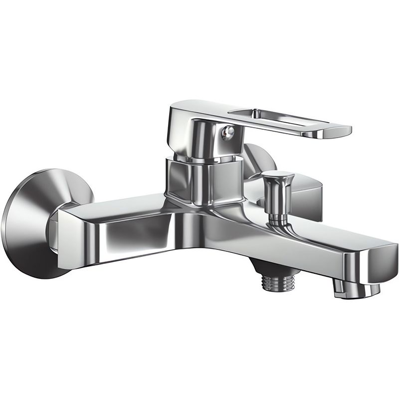 Смеситель для ванны и душа Ceramica Nova Linear 70019CH (хром)