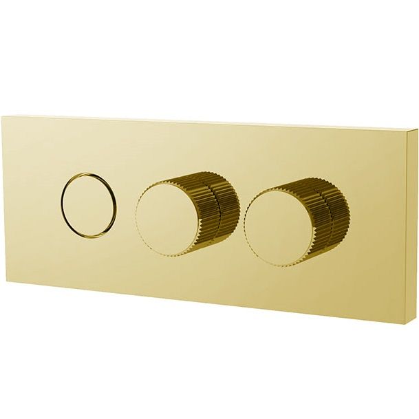 Смеситель для ванны и душа встраиваемый Fima Carlo Frattini Switch F5959X2OR (золотой), без излива