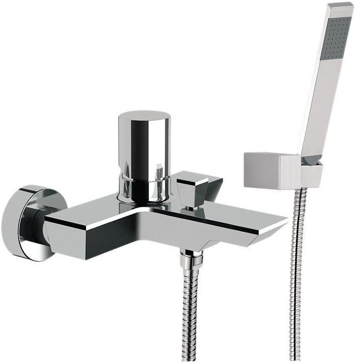 Смеситель для ванны Remer Edge EG502 (хром)