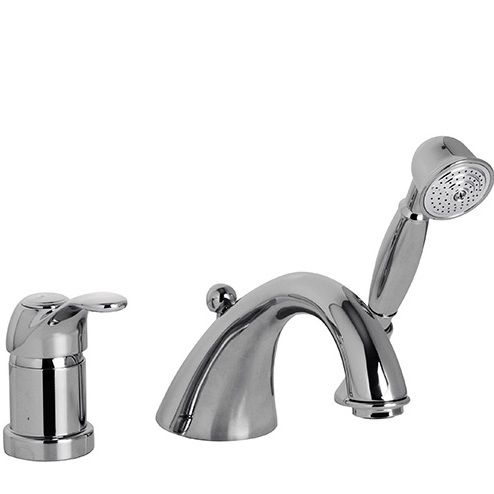 Смеситель на борт ванны Fima Carlo Frattini Lamp F3314CR (хром), с изливом