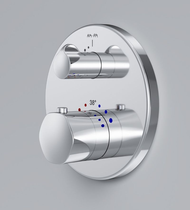 Смеситель для ванны и душа с термостатом AM.PM Gem F9085500