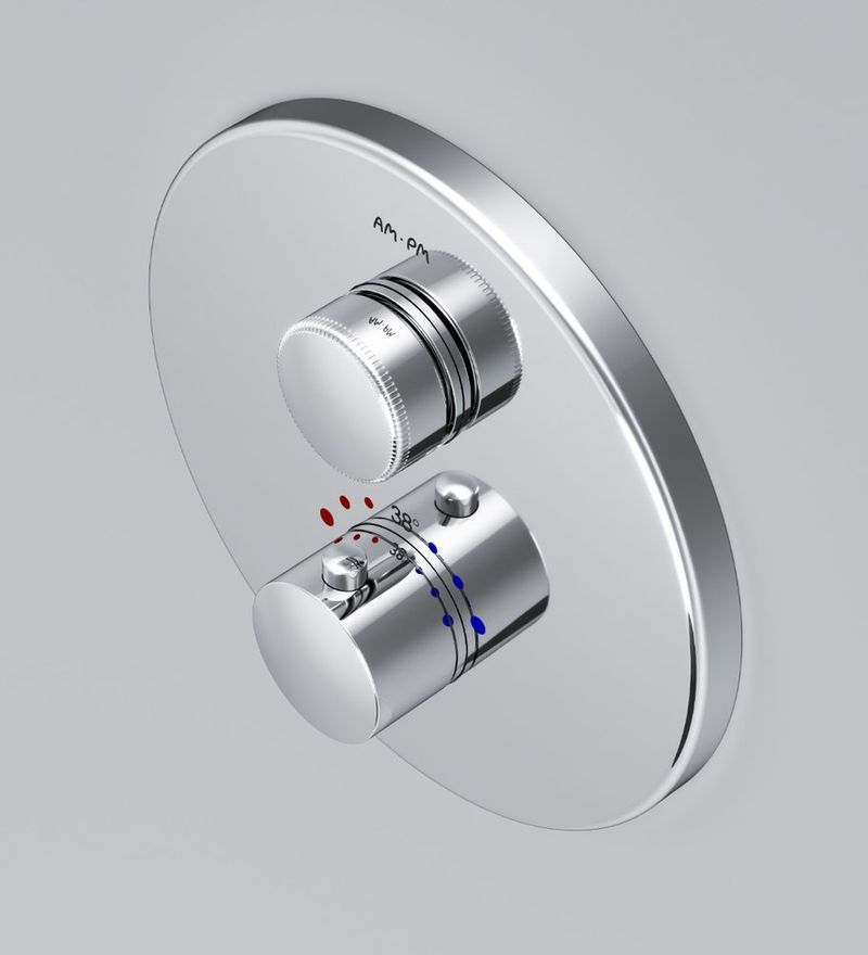 Смеситель для душа с термостатом AM.PM Inspire V2.0 TouchReel F50A75700