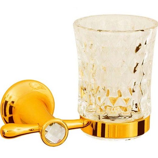 Стакан для зубных щеток Boheme Chiaro 10504 (золотой)