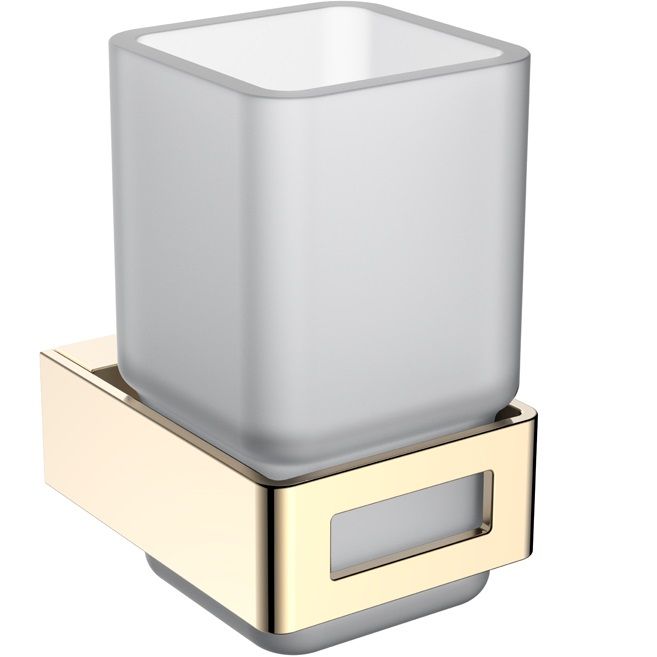 Стакан для зубных щеток Boheme Q 10944-G (золотой)