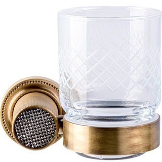 Стакан настенный Boheme Royal Cristal 10924-BR (бронза)