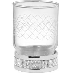 Стакан настольный Boheme Royal Cristal 10931-CR (хром)