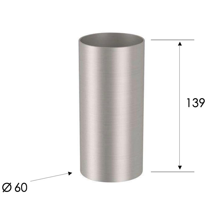 Стакан настольный Remer Inox SSXI15A (сталь)