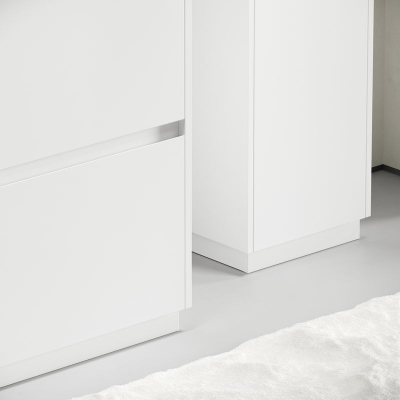 Тумба напольная Sancos Либра напольная (Libra Floor) LB100FW 99х45х84 (белый глянцевый)