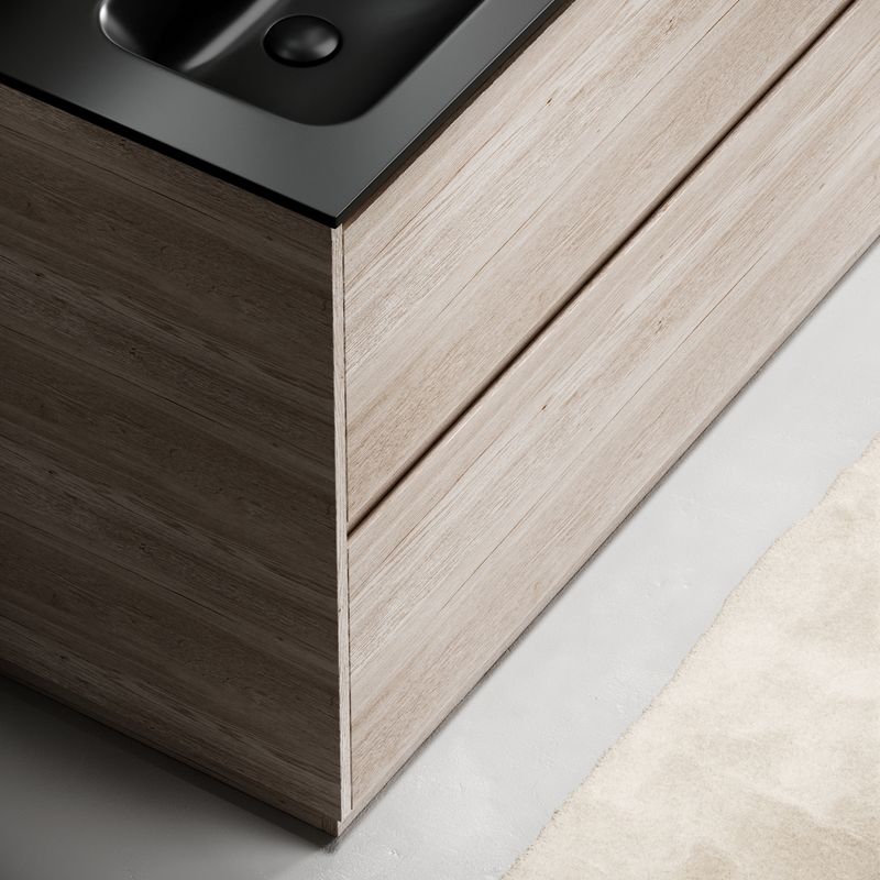 Тумба напольная Sancos Либра напольная (Libra Floor) LB120F-2EG 119х45х84 (дуб галифакс), для двойной раковины