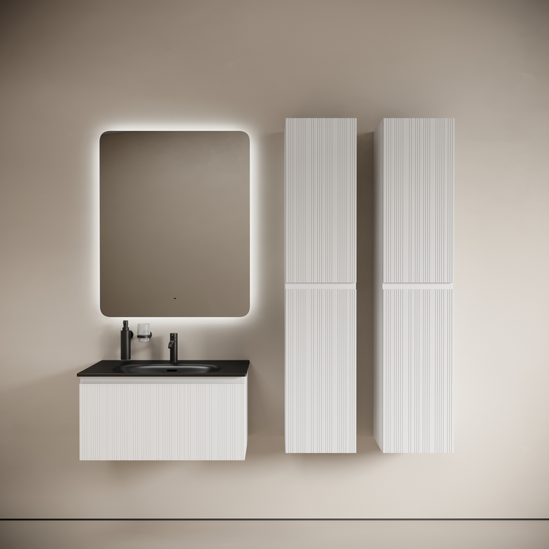 Тумба подвесная Sancos Код (Code) CD80W 78.5х45.3х40 (белый), с одним ящиком