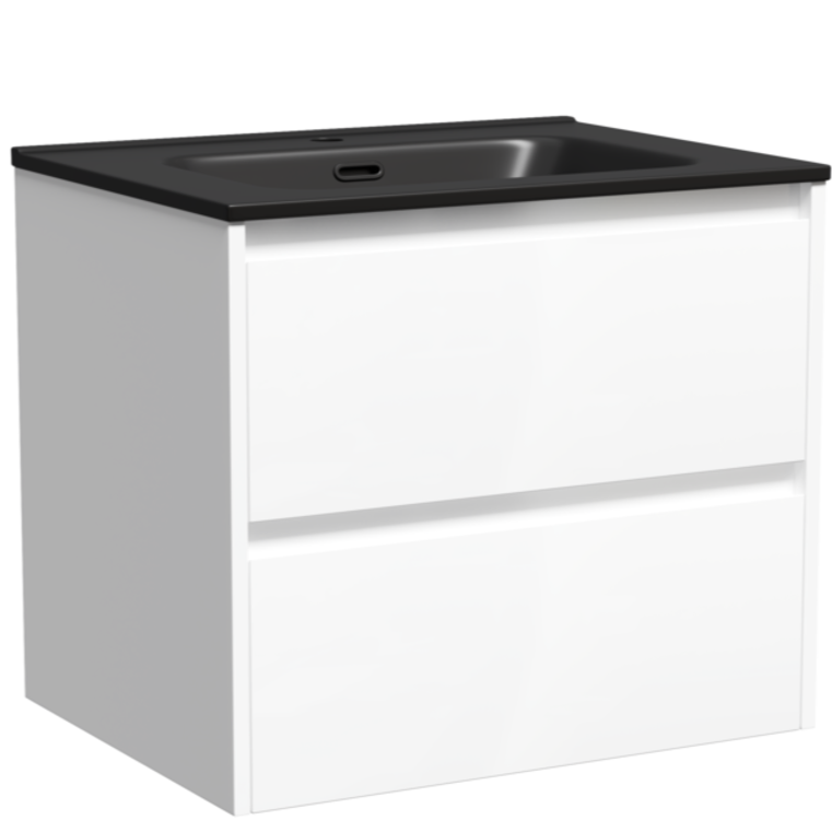 Тумба подвесная Sancos Либра (Libra) LB60W 59х45х50  (белый глянцевый)
