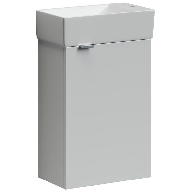 Тумба подвесная Sancos Mini MN35WR 35.5х20.5х50 (белый), глянец, правая