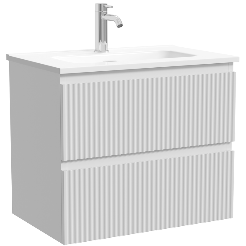 Тумба подвесная Sancos Сноб Р (Snob R) SNR60/39W 59х39х50 (белый матовый)