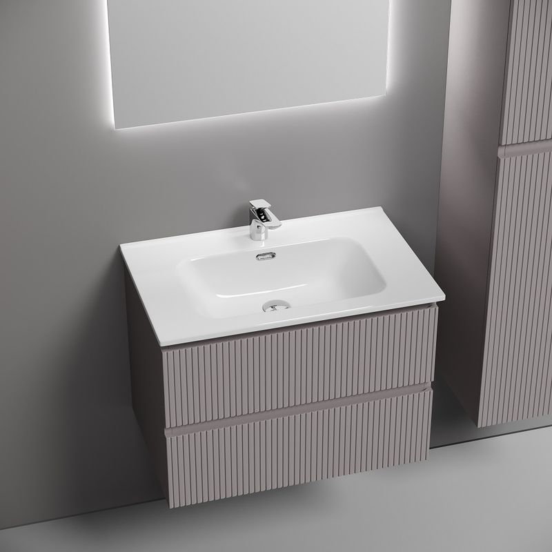 Тумба подвесная Sancos Snob T / Сноб Т SNT70SM 69х44.5х50 (пыльная роза)