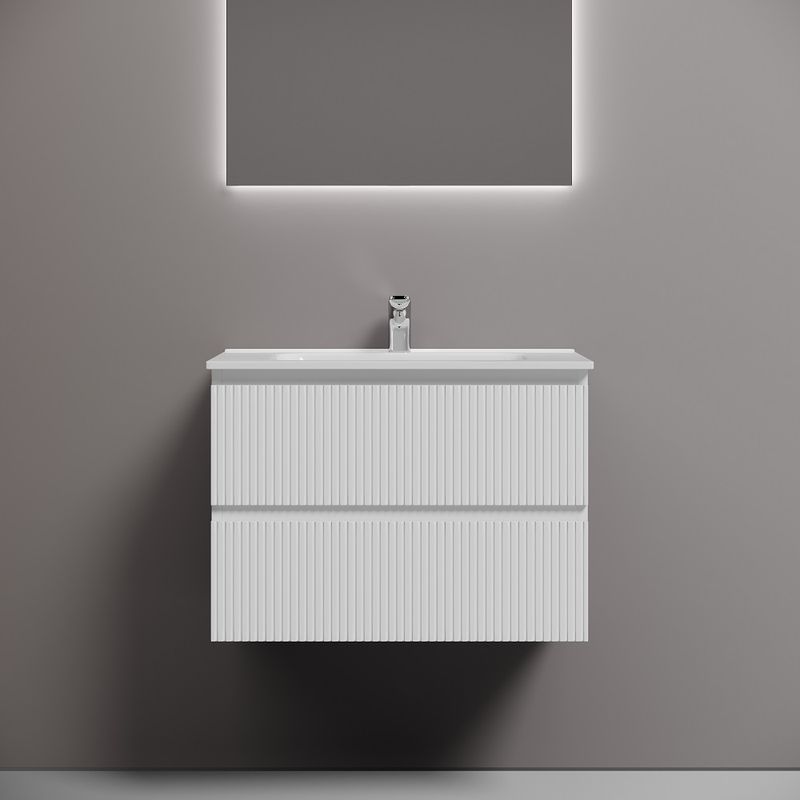 Тумба подвесная Sancos Snob T / Сноб Т SNT70W 69х44.5х50 (белый матовый)