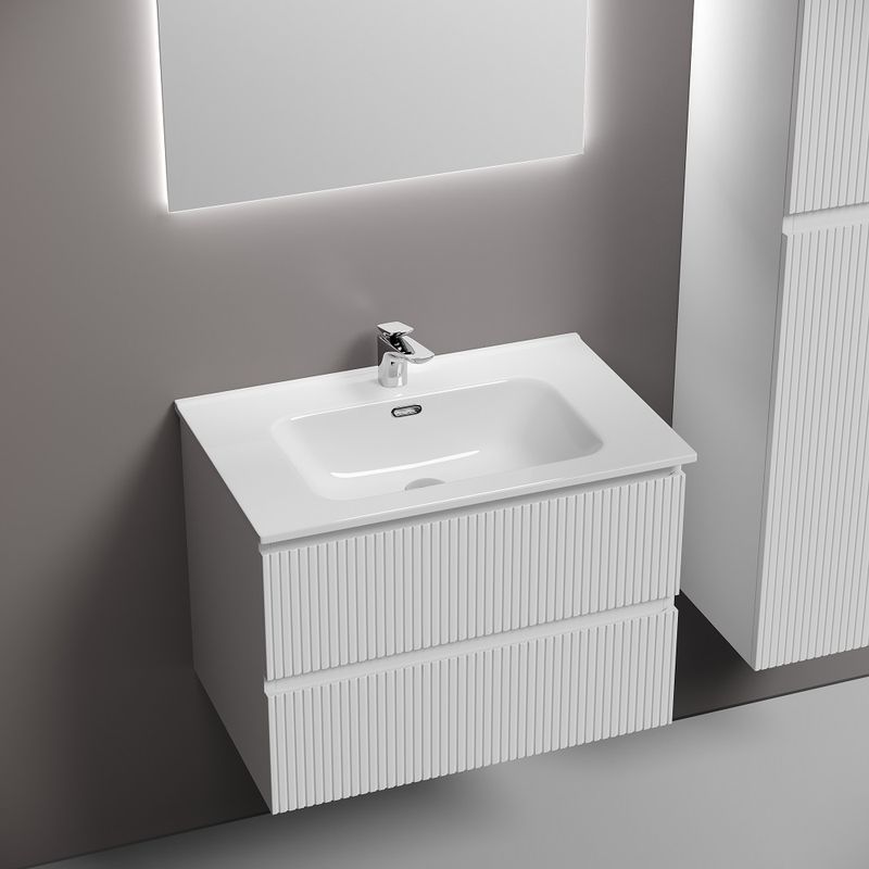 Тумба подвесная Sancos Snob T / Сноб Т SNT70W 69х44.5х50 (белый матовый)