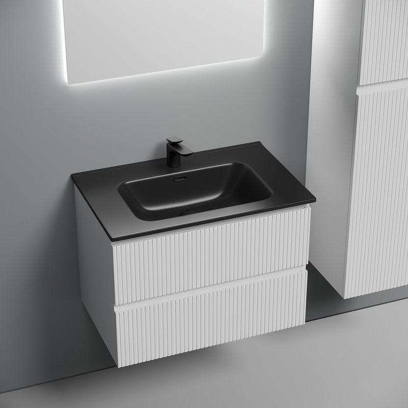 Тумба подвесная Sancos Snob T / Сноб Т SNT70W 69х44.5х50 (белый матовый)