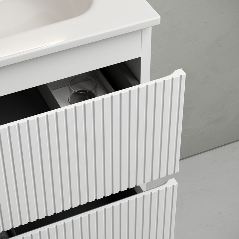 Тумба подвесная Sancos Snob T / Сноб Т  SNT120W 119.5х44.5х50 (белый матовый)